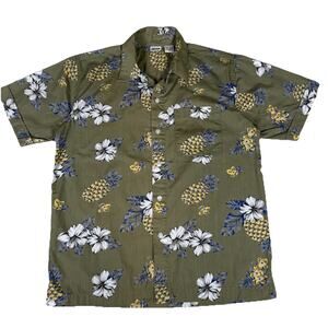 J. Crew Crewcuts short sleeve button-up Hawaiian style casual Boys Sz 10-12